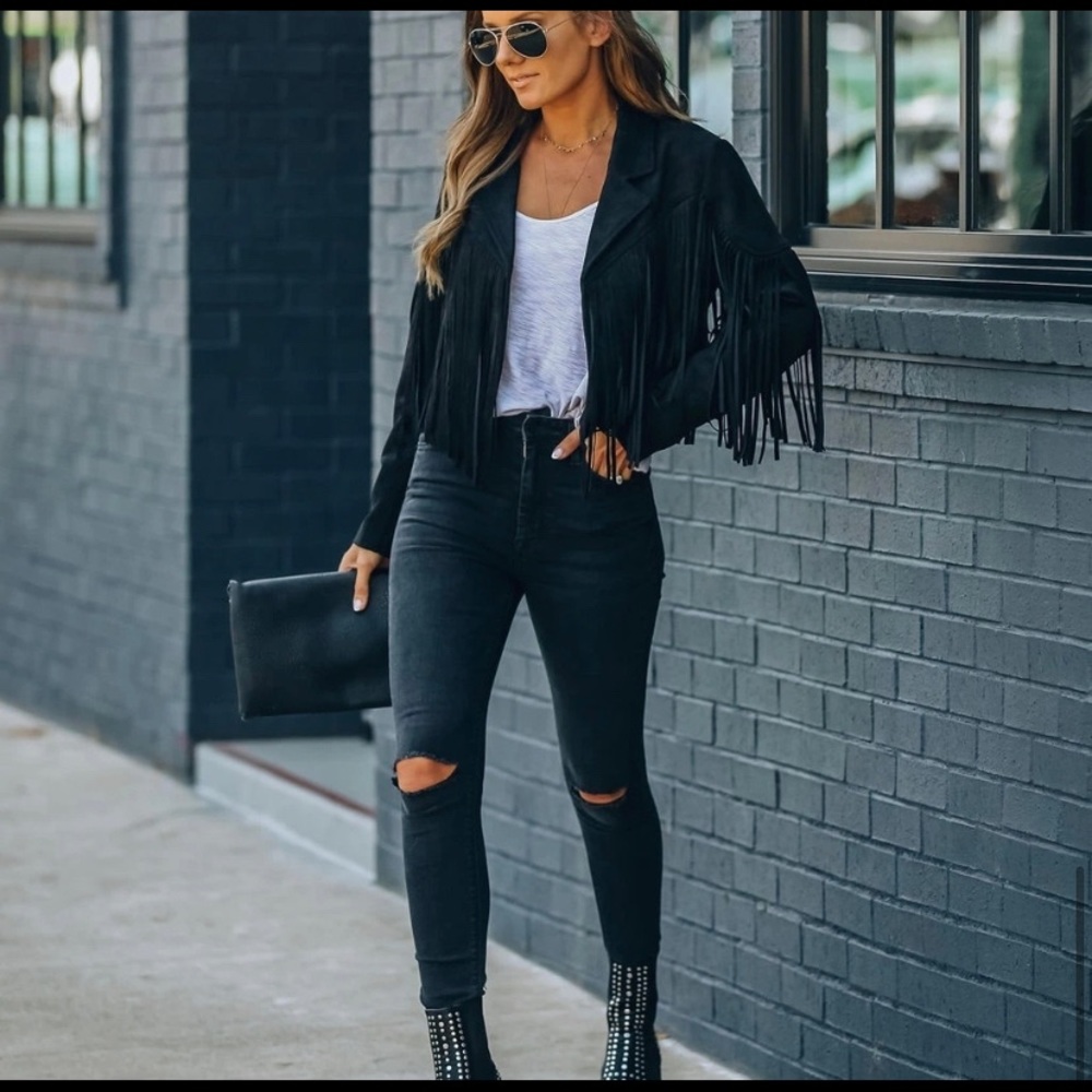 Vici Fringe Jacket Waldorf Size M